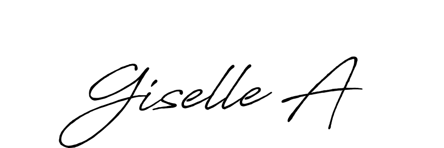 Antro_Vectra_Bolder is a professional signature style that is perfect for those who want to add a touch of class to their signature. It is also a great choice for those who want to make their signature more unique. Get Giselle A name to fancy signature for free. Giselle A signature style 7 images and pictures png