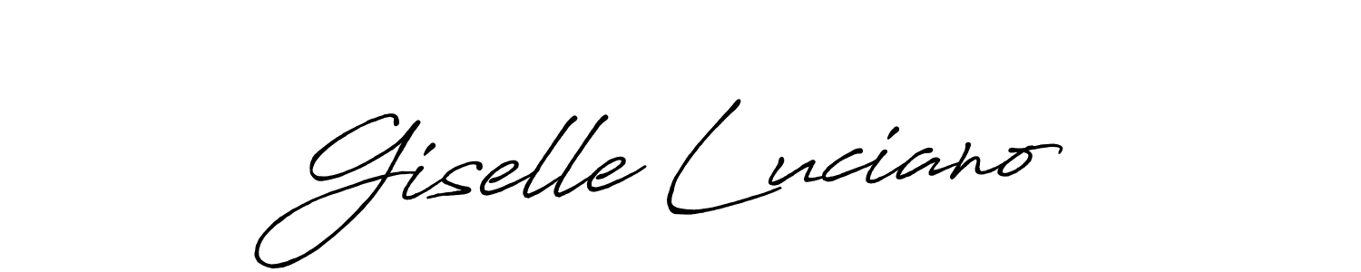 Use a signature maker to create a handwritten signature online. With this signature software, you can design (Antro_Vectra_Bolder) your own signature for name Giselle Luciano. Giselle Luciano signature style 7 images and pictures png