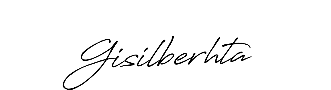 How to make Gisilberhta signature? Antro_Vectra_Bolder is a professional autograph style. Create handwritten signature for Gisilberhta name. Gisilberhta signature style 7 images and pictures png