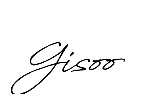 Design your own signature with our free online signature maker. With this signature software, you can create a handwritten (Antro_Vectra_Bolder) signature for name Gisoo. Gisoo signature style 7 images and pictures png