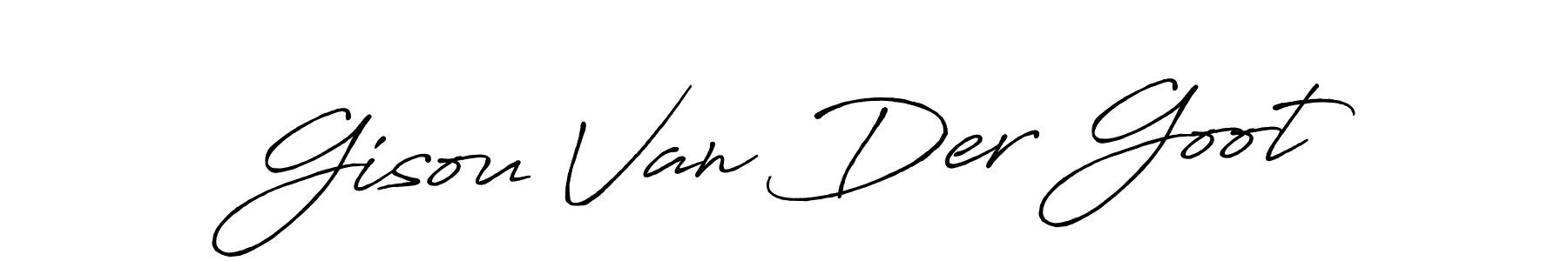 Design your own signature with our free online signature maker. With this signature software, you can create a handwritten (Antro_Vectra_Bolder) signature for name Gisou Van Der Goot. Gisou Van Der Goot signature style 7 images and pictures png