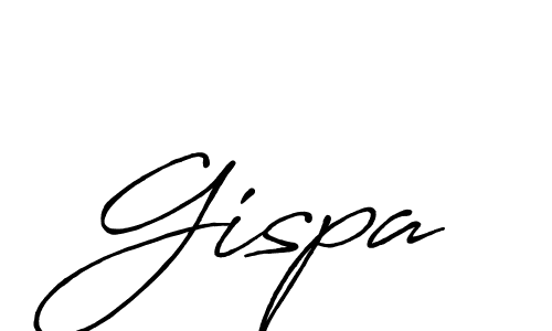 Make a beautiful signature design for name Gispa. With this signature (Antro_Vectra_Bolder) style, you can create a handwritten signature for free. Gispa signature style 7 images and pictures png