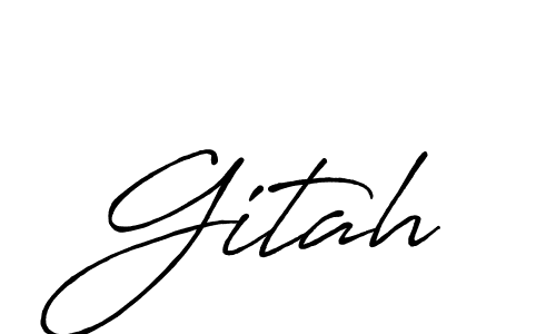 Best and Professional Signature Style for Gitah. Antro_Vectra_Bolder Best Signature Style Collection. Gitah signature style 7 images and pictures png