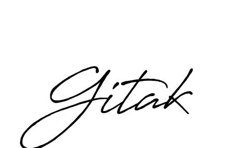 Antro_Vectra_Bolder is a professional signature style that is perfect for those who want to add a touch of class to their signature. It is also a great choice for those who want to make their signature more unique. Get Gitak name to fancy signature for free. Gitak signature style 7 images and pictures png