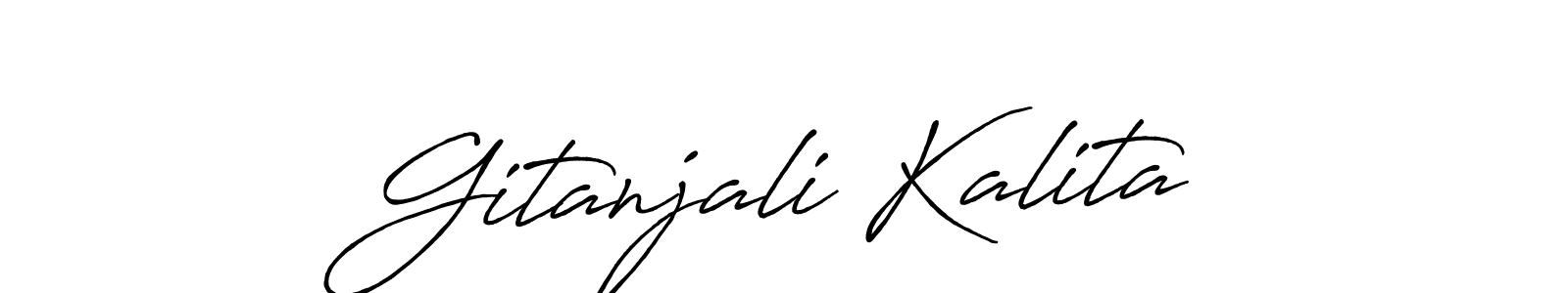 Similarly Antro_Vectra_Bolder is the best handwritten signature design. Signature creator online .You can use it as an online autograph creator for name Gitanjali Kalita. Gitanjali Kalita signature style 7 images and pictures png