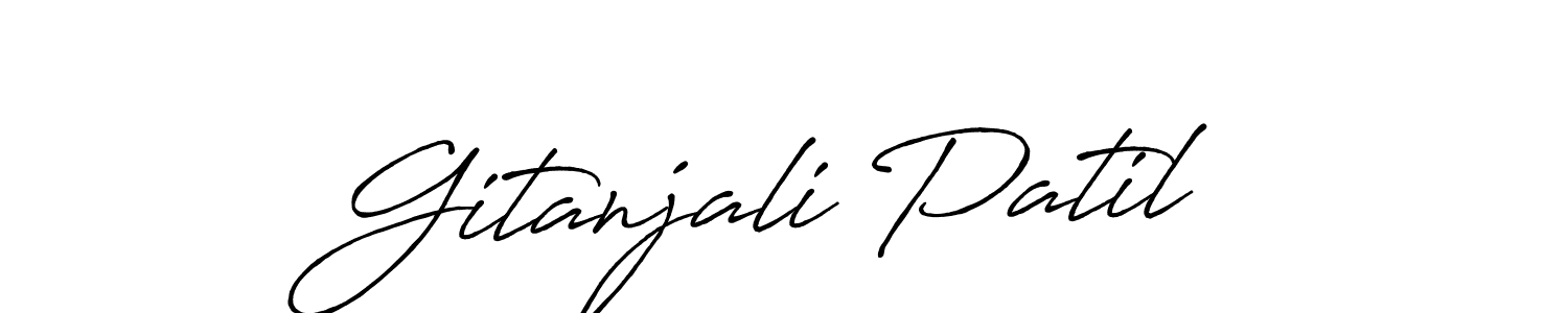 Similarly Antro_Vectra_Bolder is the best handwritten signature design. Signature creator online .You can use it as an online autograph creator for name Gitanjali Patil. Gitanjali Patil signature style 7 images and pictures png