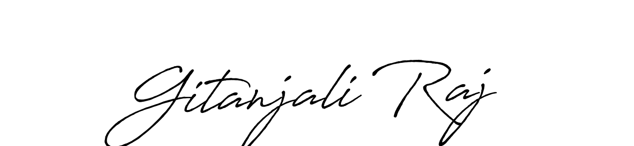 Make a beautiful signature design for name Gitanjali Raj. Use this online signature maker to create a handwritten signature for free. Gitanjali Raj signature style 7 images and pictures png