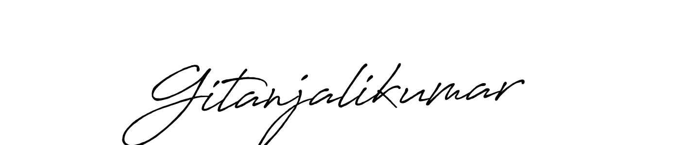 Also You can easily find your signature by using the search form. We will create Gitanjalikumar name handwritten signature images for you free of cost using Antro_Vectra_Bolder sign style. Gitanjalikumar signature style 7 images and pictures png