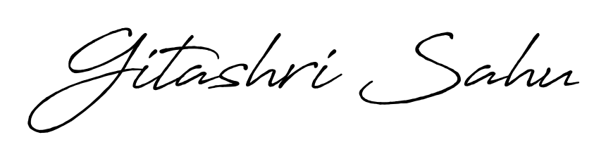 Give your name Gitashri Sahu an exquisite flair with the Antro_Vectra_Bolder script font. Ideal for contracts, resumes, and formal letterheads. Gitashri Sahu signature style 7 images and pictures png
