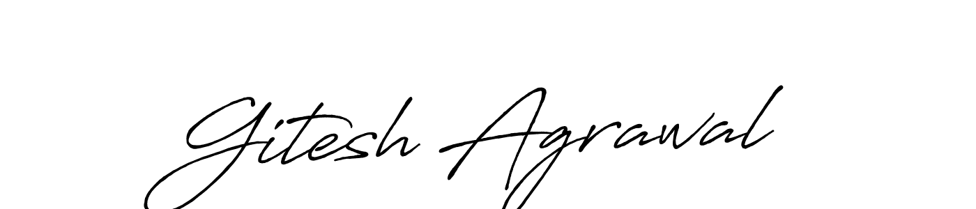 Use a signature maker to create a handwritten signature online. With this signature software, you can design (Antro_Vectra_Bolder) your own signature for name Gitesh Agrawal. Gitesh Agrawal signature style 7 images and pictures png