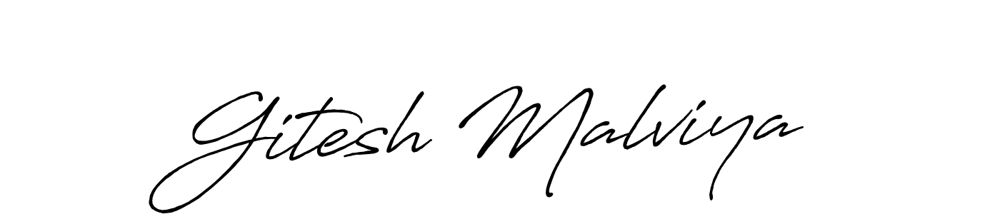 How to Draw Gitesh Malviya signature style? Antro_Vectra_Bolder is a latest design signature styles for name Gitesh Malviya. Gitesh Malviya signature style 7 images and pictures png