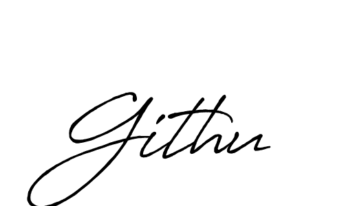 Githu stylish signature style. Best Handwritten Sign (Antro_Vectra_Bolder) for my name. Handwritten Signature Collection Ideas for my name Githu. Githu signature style 7 images and pictures png