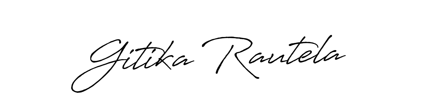 Here are the top 10 professional signature styles for the name Gitika Rautela. These are the best autograph styles you can use for your name. Gitika Rautela signature style 7 images and pictures png