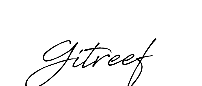 See photos of Gitreef official signature by Spectra . Check more albums & portfolios. Read reviews & check more about Antro_Vectra_Bolder font. Gitreef signature style 7 images and pictures png