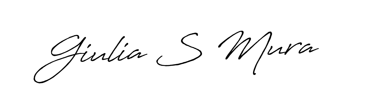 See photos of Giulia S Mura official signature by Spectra . Check more albums & portfolios. Read reviews & check more about Antro_Vectra_Bolder font. Giulia S Mura signature style 7 images and pictures png