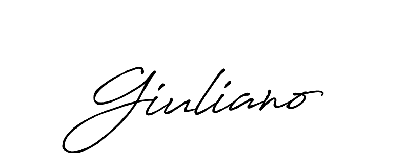 It looks lik you need a new signature style for name Giuliano. Design unique handwritten (Antro_Vectra_Bolder) signature with our free signature maker in just a few clicks. Giuliano signature style 7 images and pictures png