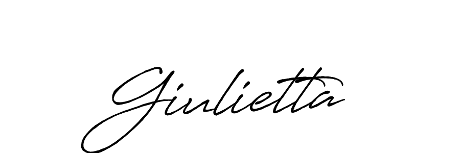 How to make Giulietta signature? Antro_Vectra_Bolder is a professional autograph style. Create handwritten signature for Giulietta name. Giulietta signature style 7 images and pictures png