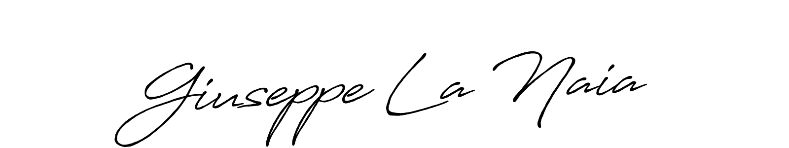 It looks lik you need a new signature style for name Giuseppe La Naia. Design unique handwritten (Antro_Vectra_Bolder) signature with our free signature maker in just a few clicks. Giuseppe La Naia signature style 7 images and pictures png