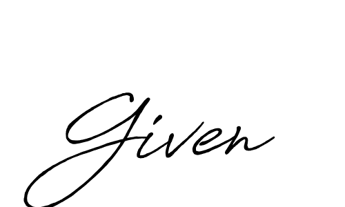 How to make Given name signature. Use Antro_Vectra_Bolder style for creating short signs online. This is the latest handwritten sign. Given signature style 7 images and pictures png