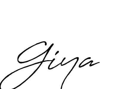 Antro_Vectra_Bolder is a professional signature style that is perfect for those who want to add a touch of class to their signature. It is also a great choice for those who want to make their signature more unique. Get Giya name to fancy signature for free. Giya signature style 7 images and pictures png
