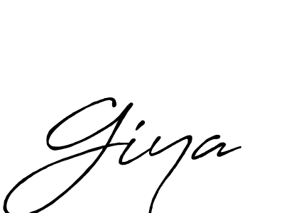 Antro_Vectra_Bolder is a professional signature style that is perfect for those who want to add a touch of class to their signature. It is also a great choice for those who want to make their signature more unique. Get Giya name to fancy signature for free. Giya signature style 7 images and pictures png