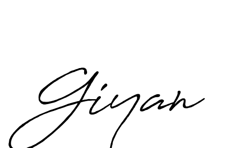 Make a beautiful signature design for name Giyan. Use this online signature maker to create a handwritten signature for free. Giyan signature style 7 images and pictures png