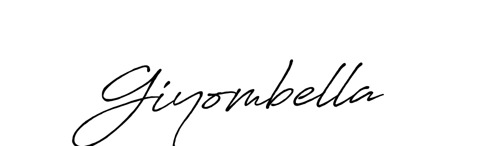 Make a beautiful signature design for name Giyombella. Use this online signature maker to create a handwritten signature for free. Giyombella signature style 7 images and pictures png
