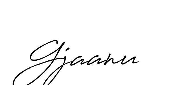 Gjaanu stylish signature style. Best Handwritten Sign (Antro_Vectra_Bolder) for my name. Handwritten Signature Collection Ideas for my name Gjaanu. Gjaanu signature style 7 images and pictures png