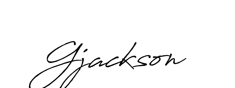 Antro_Vectra_Bolder is a professional signature style that is perfect for those who want to add a touch of class to their signature. It is also a great choice for those who want to make their signature more unique. Get Gjackson name to fancy signature for free. Gjackson signature style 7 images and pictures png