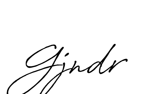 Also we have Gjndr name is the best signature style. Create professional handwritten signature collection using Antro_Vectra_Bolder autograph style. Gjndr signature style 7 images and pictures png