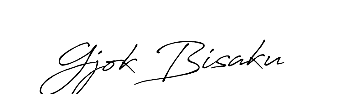 if you are searching for the best signature style for your name Gjok Bisaku. so please give up your signature search. here we have designed multiple signature styles  using Antro_Vectra_Bolder. Gjok Bisaku signature style 7 images and pictures png