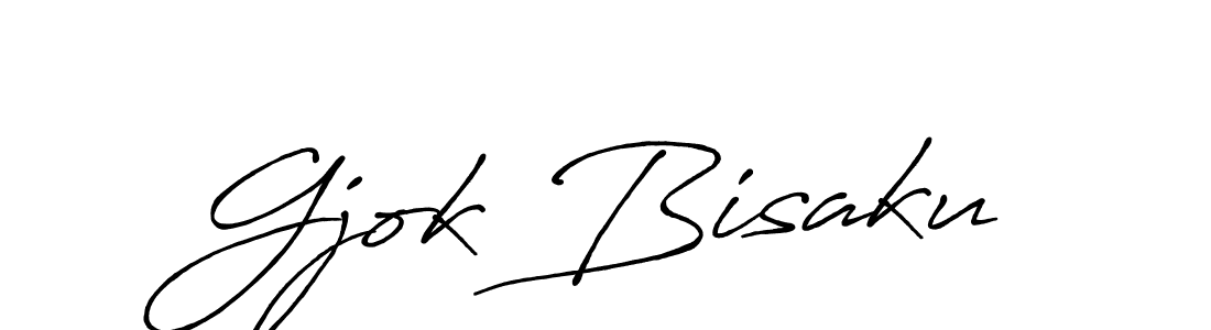 if you are searching for the best signature style for your name Gjok Bisaku. so please give up your signature search. here we have designed multiple signature styles  using Antro_Vectra_Bolder. Gjok Bisaku signature style 7 images and pictures png