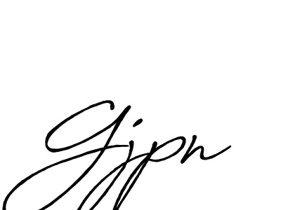 You should practise on your own different ways (Antro_Vectra_Bolder) to write your name (Gjpn) in signature. don't let someone else do it for you. Gjpn signature style 7 images and pictures png