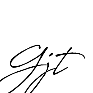 if you are searching for the best signature style for your name Gjt. so please give up your signature search. here we have designed multiple signature styles  using Antro_Vectra_Bolder. Gjt signature style 7 images and pictures png