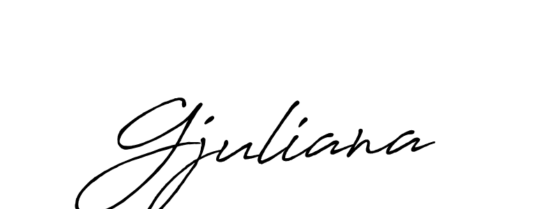 How to Draw Gjuliana signature style? Antro_Vectra_Bolder is a latest design signature styles for name Gjuliana. Gjuliana signature style 7 images and pictures png