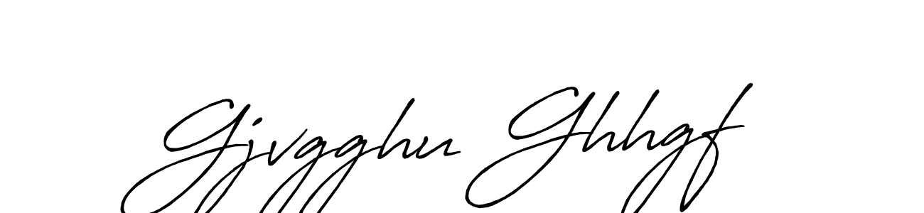 Make a beautiful signature design for name Gjvgghu Ghhgf. With this signature (Antro_Vectra_Bolder) style, you can create a handwritten signature for free. Gjvgghu Ghhgf signature style 7 images and pictures png