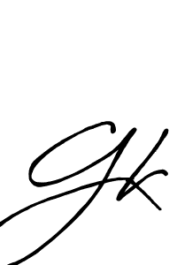 if you are searching for the best signature style for your name Gk. so please give up your signature search. here we have designed multiple signature styles  using Antro_Vectra_Bolder. Gk signature style 7 images and pictures png