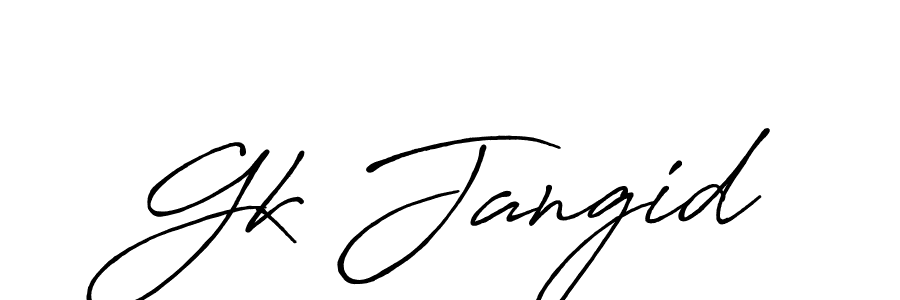 Best and Professional Signature Style for Gk Jangid. Antro_Vectra_Bolder Best Signature Style Collection. Gk Jangid signature style 7 images and pictures png