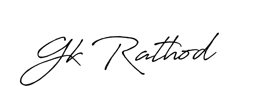 Once you've used our free online signature maker to create your best signature Antro_Vectra_Bolder style, it's time to enjoy all of the benefits that Gk Rathod name signing documents. Gk Rathod signature style 7 images and pictures png