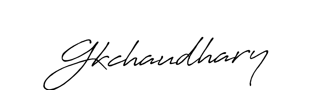 The best way (Antro_Vectra_Bolder) to make a short signature is to pick only two or three words in your name. The name Gkchaudhary include a total of six letters. For converting this name. Gkchaudhary signature style 7 images and pictures png