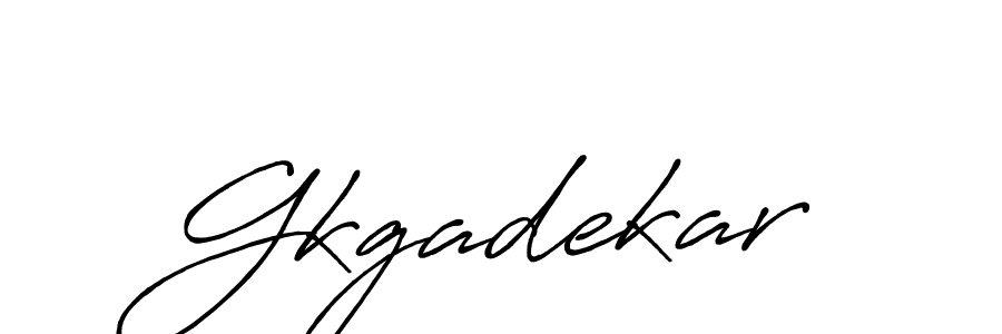 It looks lik you need a new signature style for name Gkgadekar. Design unique handwritten (Antro_Vectra_Bolder) signature with our free signature maker in just a few clicks. Gkgadekar signature style 7 images and pictures png