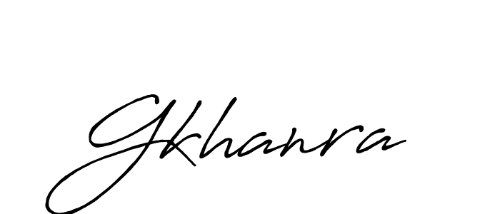 Make a beautiful signature design for name Gkhanra. Use this online signature maker to create a handwritten signature for free. Gkhanra signature style 7 images and pictures png