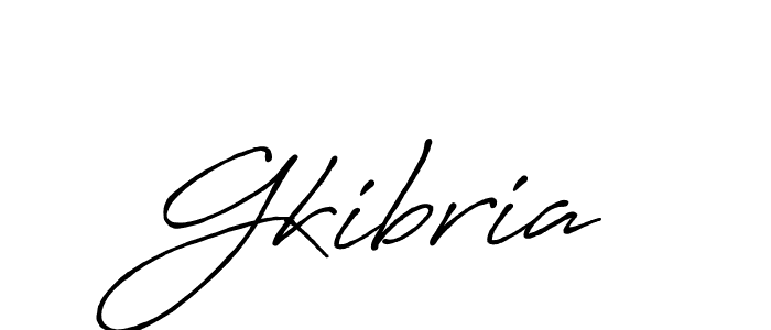 Also we have Gkibria name is the best signature style. Create professional handwritten signature collection using Antro_Vectra_Bolder autograph style. Gkibria signature style 7 images and pictures png