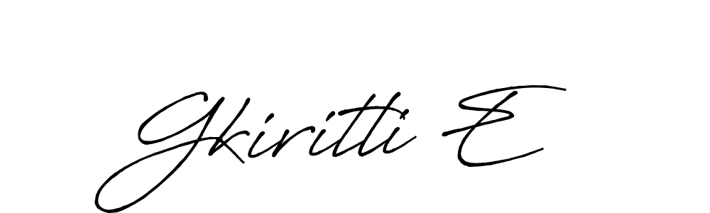 See photos of Gkiritli E official signature by Spectra . Check more albums & portfolios. Read reviews & check more about Antro_Vectra_Bolder font. Gkiritli E signature style 7 images and pictures png