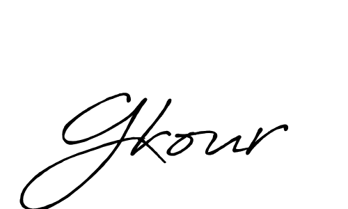 You should practise on your own different ways (Antro_Vectra_Bolder) to write your name (Gkour) in signature. don't let someone else do it for you. Gkour signature style 7 images and pictures png