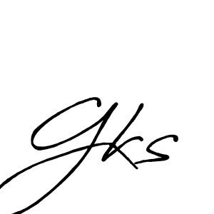 if you are searching for the best signature style for your name Gks. so please give up your signature search. here we have designed multiple signature styles  using Antro_Vectra_Bolder. Gks signature style 7 images and pictures png