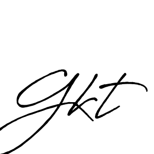 Use a signature maker to create a handwritten signature online. With this signature software, you can design (Antro_Vectra_Bolder) your own signature for name Gkt. Gkt signature style 7 images and pictures png