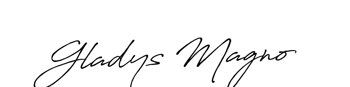 See photos of Gladys Magno official signature by Spectra . Check more albums & portfolios. Read reviews & check more about Antro_Vectra_Bolder font. Gladys Magno signature style 7 images and pictures png