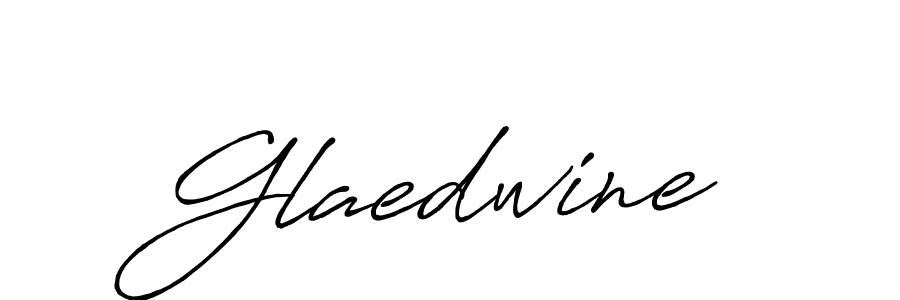 Use a signature maker to create a handwritten signature online. With this signature software, you can design (Antro_Vectra_Bolder) your own signature for name Glaedwine. Glaedwine signature style 7 images and pictures png