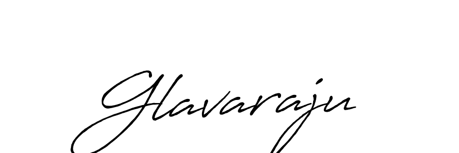 How to make Glavaraju name signature. Use Antro_Vectra_Bolder style for creating short signs online. This is the latest handwritten sign. Glavaraju signature style 7 images and pictures png